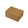 DS Handmade Custom Logo Wooden Jewellery Box Luxury Gift Single Packaging Storage Box Wood Watch Case